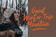 Marthoni Brush, a Script Font by Stripes Studio (Thumbnail 6 of 6)