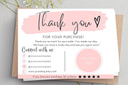 Digital Thank you Cards Business Tem, a Business Card Template by MORION (Thumbnail 1 of 4)