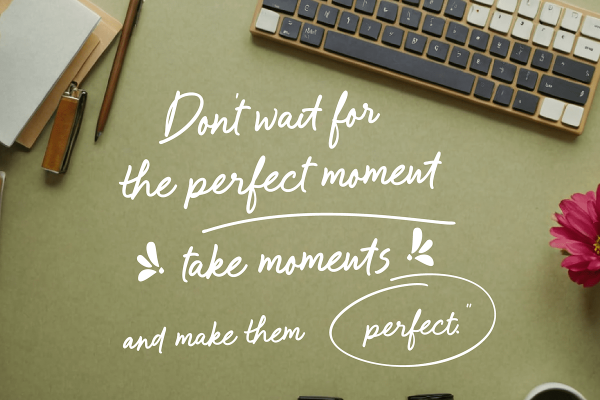 Melodious Bloom Font, a Handwritten Font by Letterhanna Studio (Photo 4 of 16)