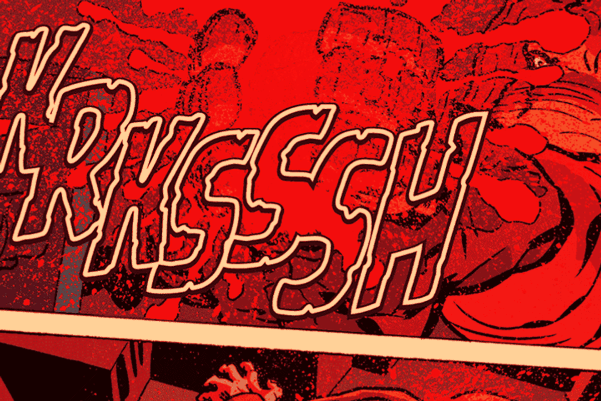 Battle Scarred - rough comic font preview 3