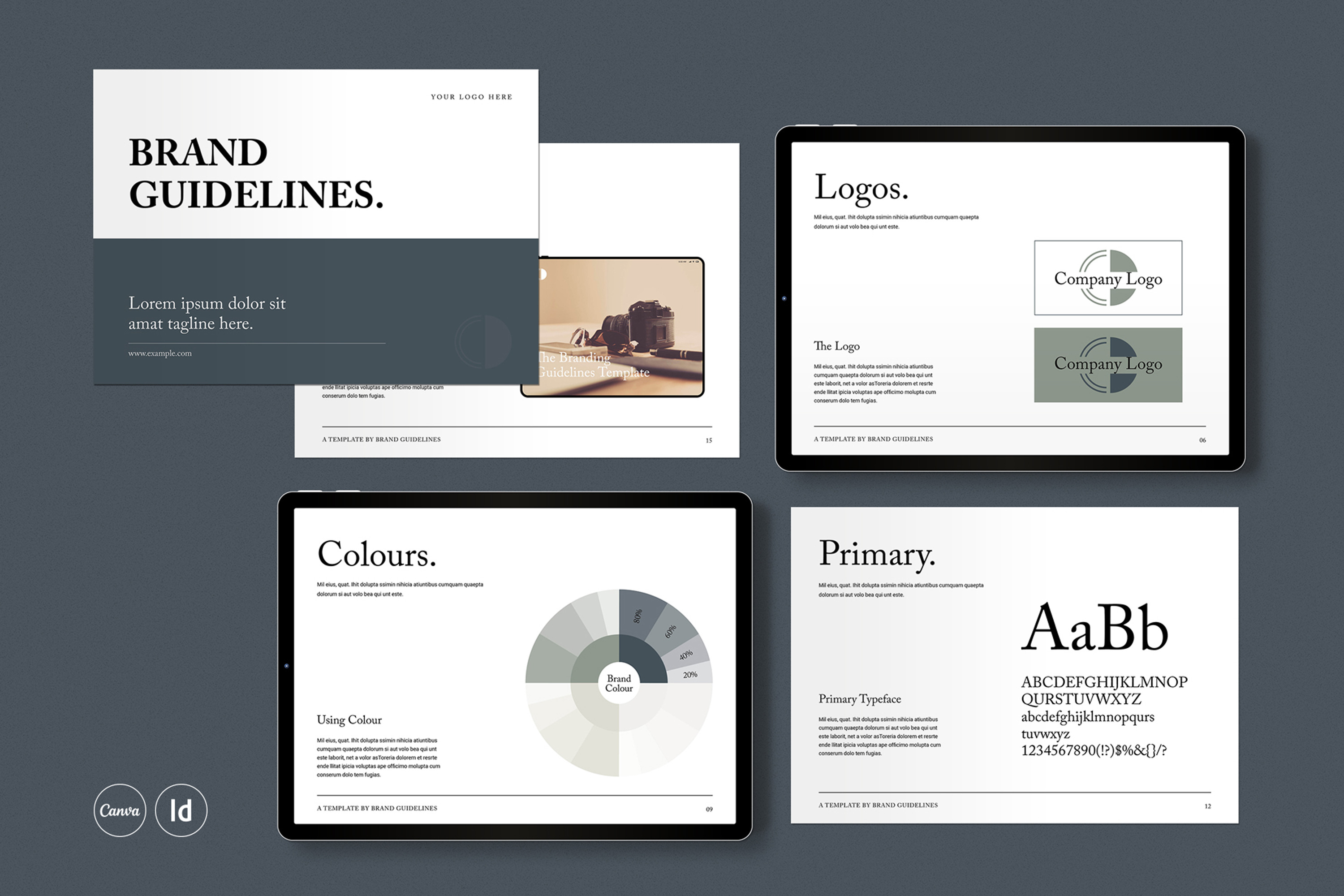 Brand Guidelines by Evgenystudio  Creative Market