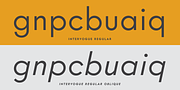 Intervogue, a Sans Serif Font by Miller Type Foundry (Thumbnail 6 of 14)