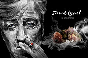 David Lynch Portrait, an Illustration by Inna Sinano (Thumbnail 1 of 4)