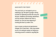 Hello Monday - Notebook Handwritten, a Script Font by MOCOSANS (Thumbnail 3 of 6)