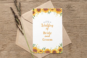 Sunflower Blooming Watercolor, an Object Illustration by CreativeValuation (Thumbnail 7 of 15)