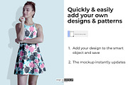 Short Dress Mockup, a Books & Magazine Mockup by Pret-a-Mockup (Thumbnail 3 of 7)