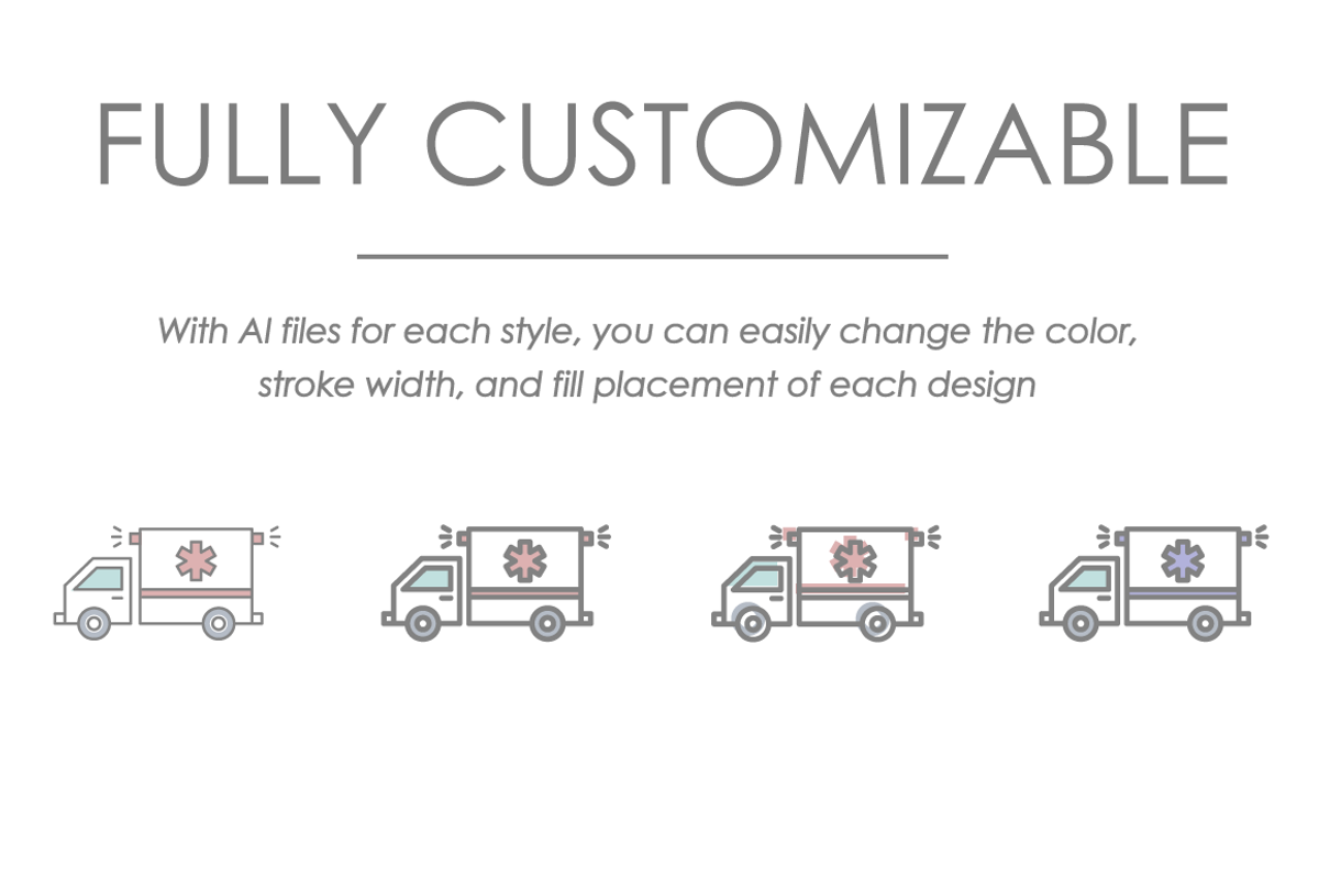 The Doctor Is In - Medical Icon Set, an Outline Icon by Linseed Studio (Photo 3 of 4)