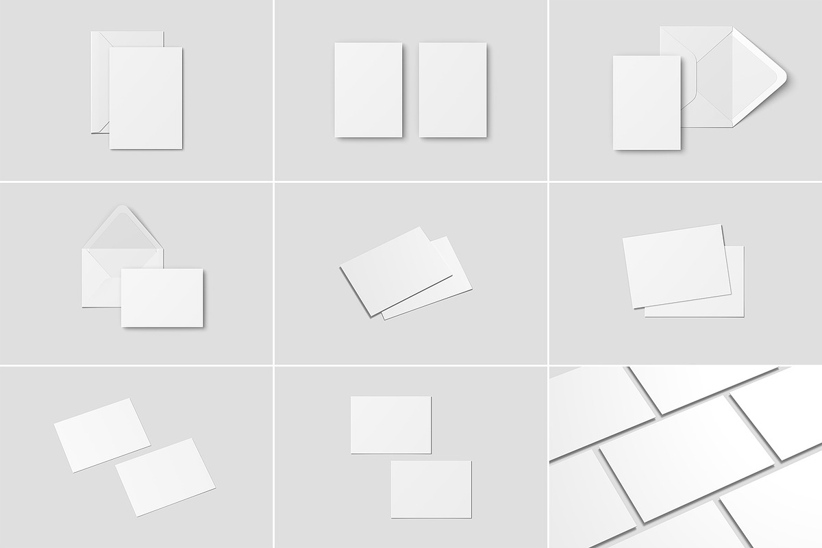 5x7 Postcard & Envelope Mockup, an Advertising Mockup by graphiccrew (Photo 15 of 15)