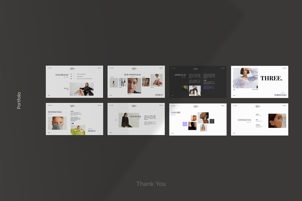 Aver Portfolio Presentation Template, a Presentation Template by SparkPro (Photo 8 of 9)