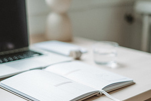 Planner on Desk
