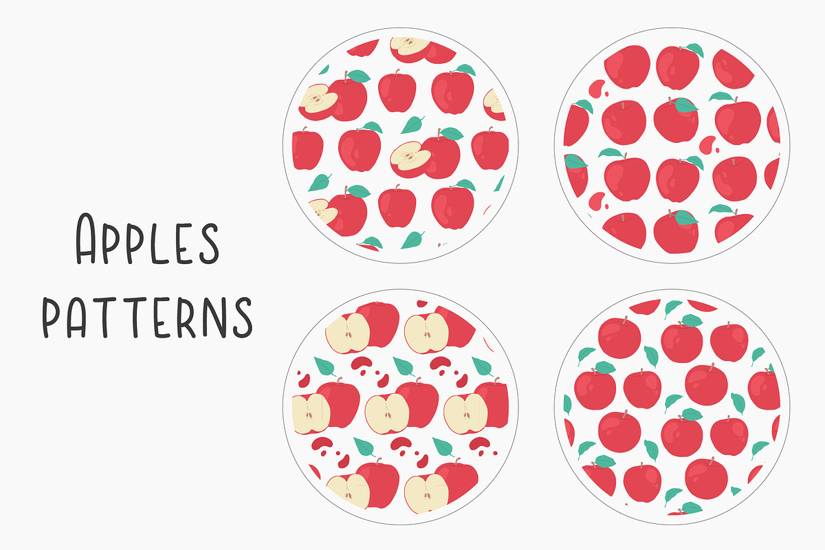 Pears and apples illustrations, a Decorative Illustration by Wander Designs (Photo 6 of 7)