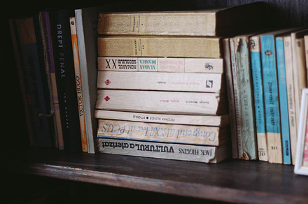 Books in library