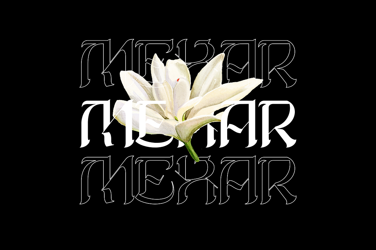 Absa Blackletter - Logo Font, a Blackletter Font by Nirmana Visual (Photo 4 of 10)