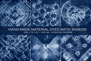 Shibori. Material dyed batik., a Texture Graphic by vetre.antanaviciute (Thumbnail 1 of 2)