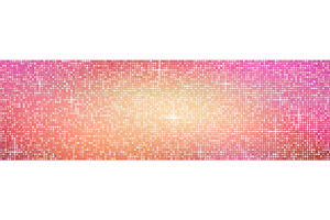 Disco ball mosaic pattern, an Illustration by art PVP - market