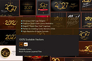 Happy New Year Logotype Bundle, an Object Graphic by OtpirusGraphic (Thumbnail 7 of 9)