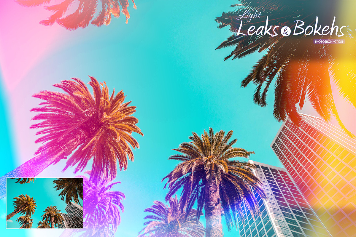 Premium Light Leaks PS Action, an Action Add-On by PSD Action (Photo 3 of 9)