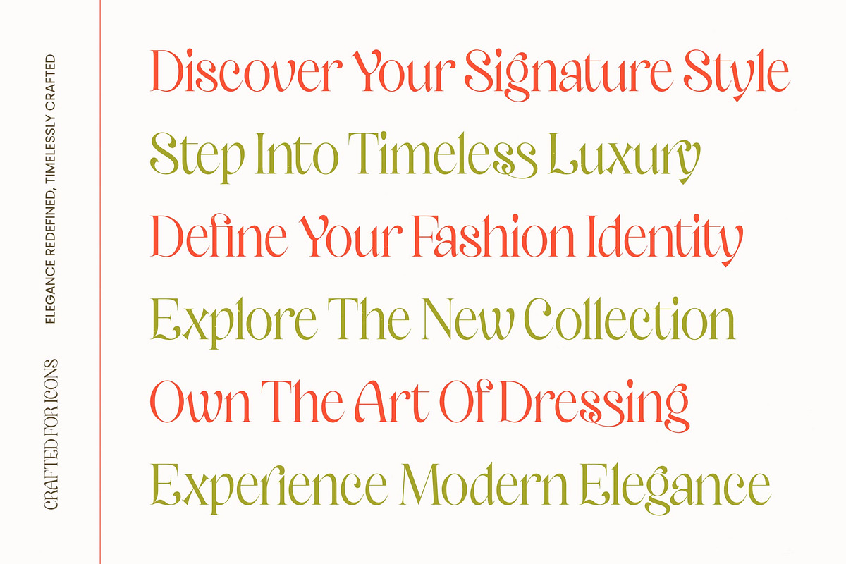 Lerukay Modern Luxury Serif, a Serif Font by timelesstype.co (Photo 4 of 10)