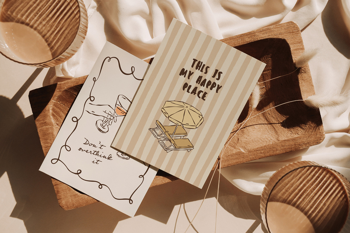 Seaside Lifestyle Posters, an Object Graphic by DesignThatMatters (Photo 9 of 9)