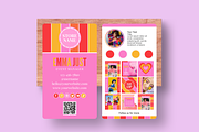Business Card Template - Colorful, a Business Card Template by SunshineStudioBoutique (Thumbnail 6 of 9)