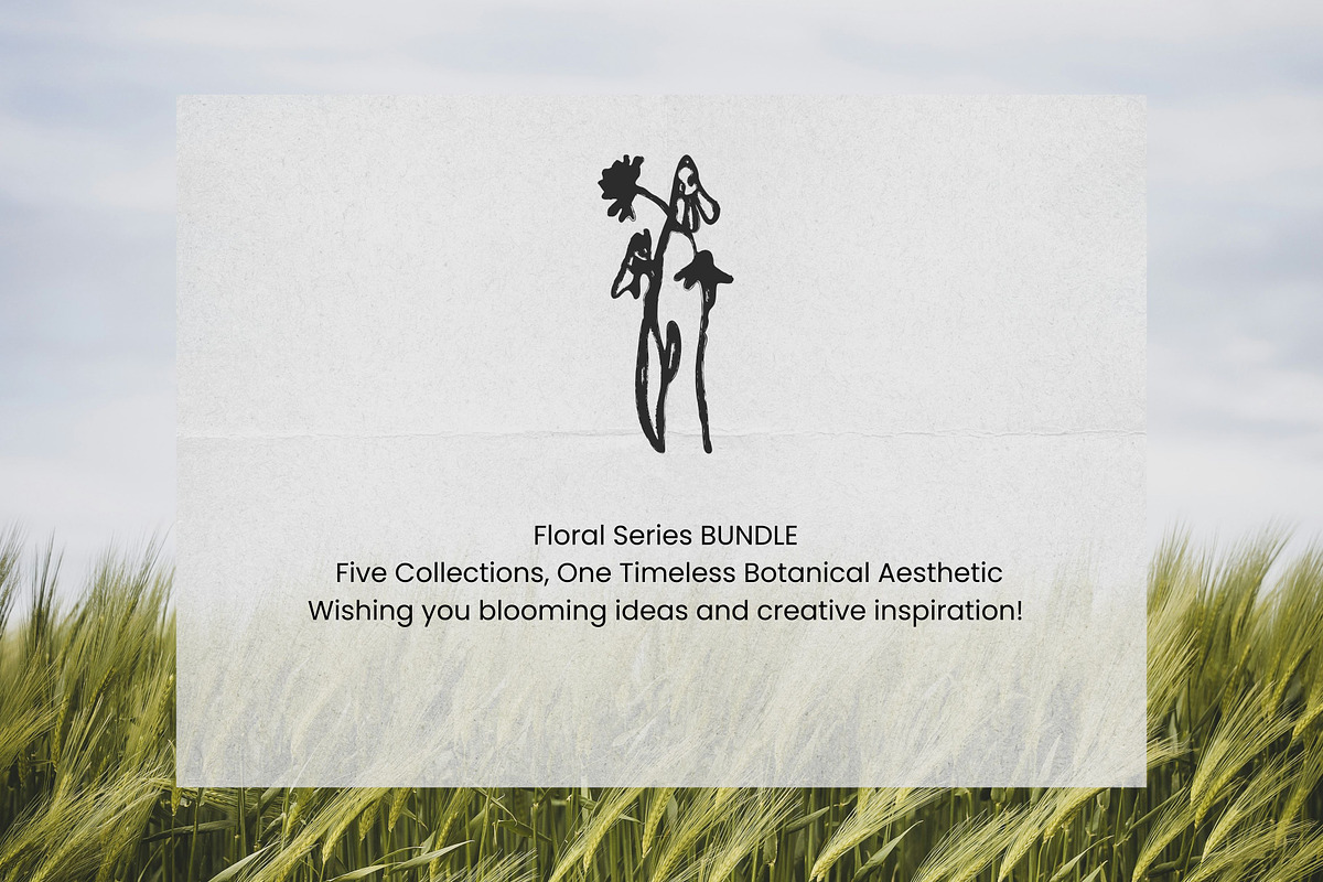 Floral Series Bundle: All 5 in 1, an Object Illustration by Veyla (Photo 46 of 46)
