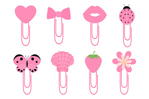 Paperclip Bookmark Clipart