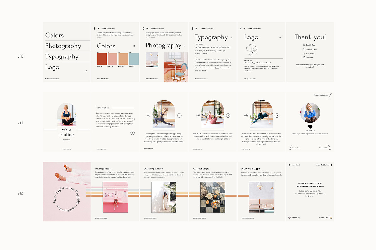 Step Carousel for Coaches Canva, a Social Media Template by Sparrow & Snow