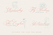 Lile Dahliya, a Script Font by Alcode (Thumbnail 6 of 9)