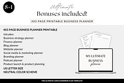 Business plan Canva template, a Design Template by Cate Creates (Thumbnail 9 of 9)