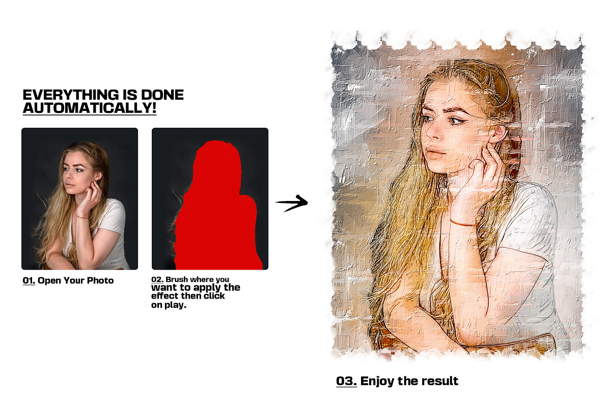 Painterly Photoshop Action, an Action Add-On by MRI STUDIO (Photo 13 of 46)