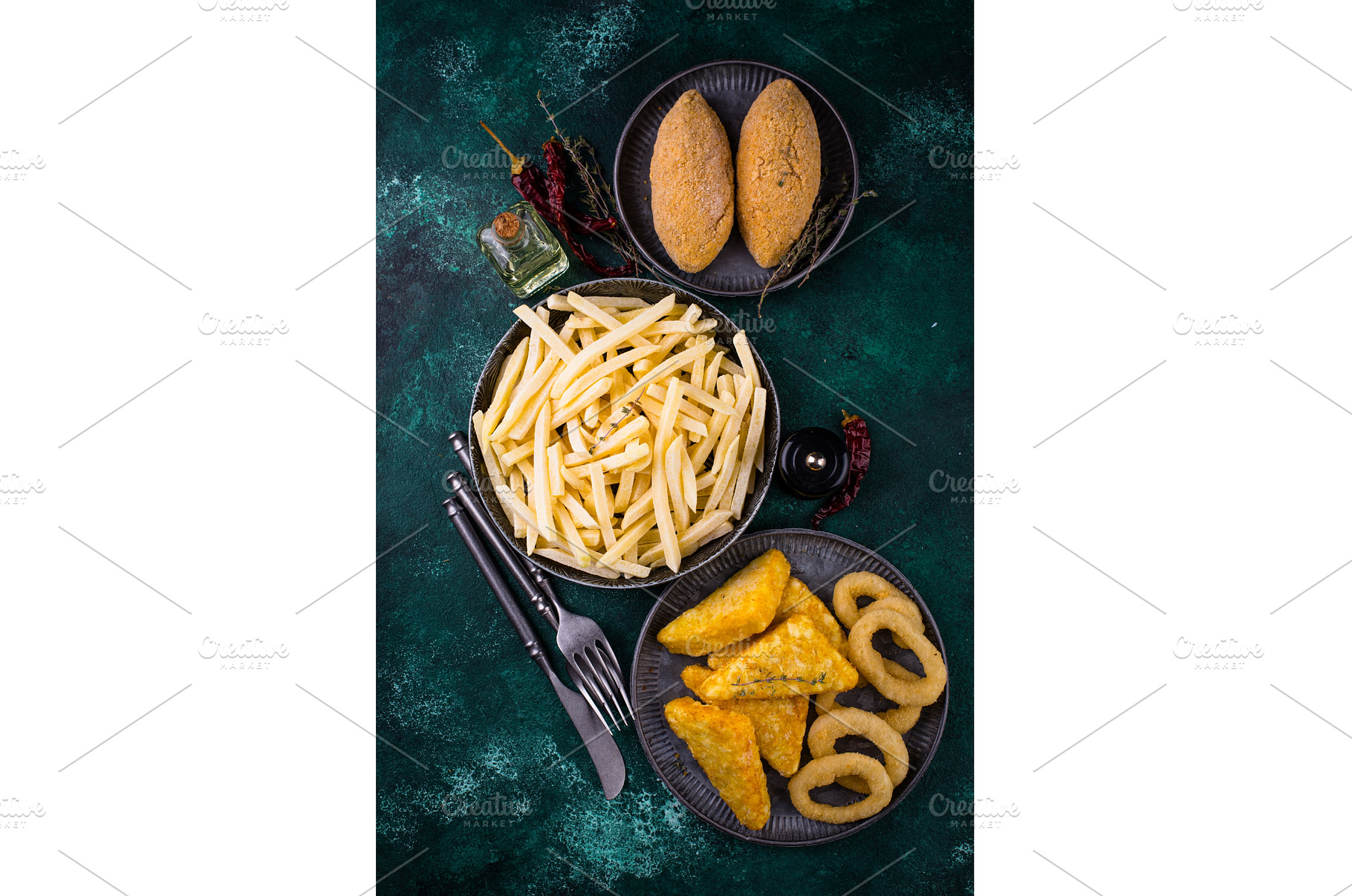 Frozen food assortment. Potato, a Food & Drink Photo by Yulia Furman