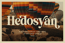 Hedosyan - Display Serif Font