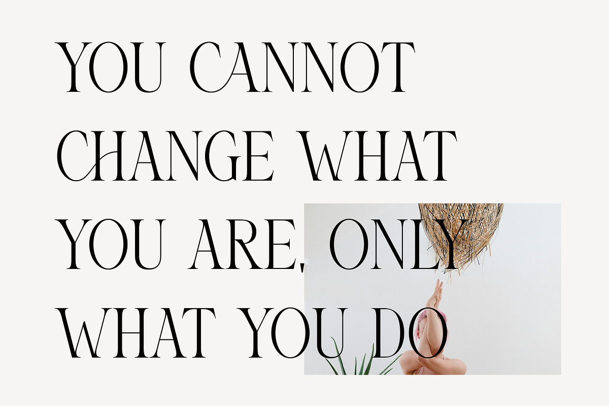 Kimora - An Elegant Serif Typeface, a Serif Font by Muflieart (Photo 7 of 10)