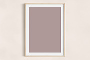 Portrait Wooden Mat Frame Mockup, a Household Mockup by OakstoneCreative (Thumbnail 3 of 5)