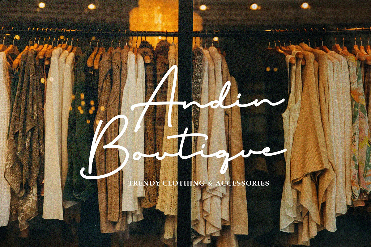 Thoderan Notes - Signature Font, a Script Font by Kotak Kuning Studio (Photo 3 of 9)