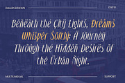 Dallen Drawn, a Serif Font by Craft Supply Co. (Thumbnail 6 of 8)