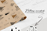 Scandinavian Christmas Trees & More, an Illustration by amber&ink (Thumbnail 5 of 6)