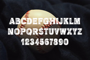 Baseball Slab Outline Font, a Slab Serif Font by vladocar (Thumbnail 3 of 8)