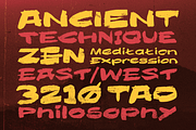 Proscenium Brush - Zen Brush Fonts, a Handwritten Font by Wingsart Studio (Thumbnail 13 of 13)