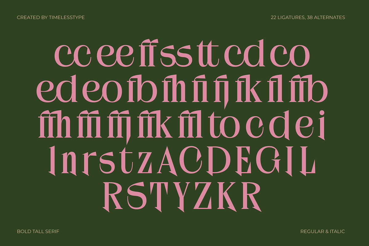 Kanoffe Dramed Luxury Serif Font, a Serif Font by timelesstype.co (Photo 13 of 15)