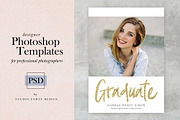 Golden Graduate Announce G102, an Invitation Template by Studio Forty Design (Thumbnail 1 of 5)