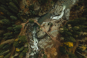 Nature from above stock photo containing colorado and outdoors