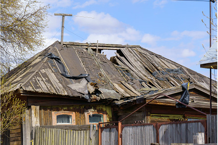 Old wooden ruined house, old rural, an Architecture Photo by darksoul72