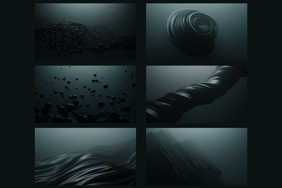 Obsidian Flow - Animated Backgrounds, a Texture Graphic by Mio Buono (Photo 5 of 7)