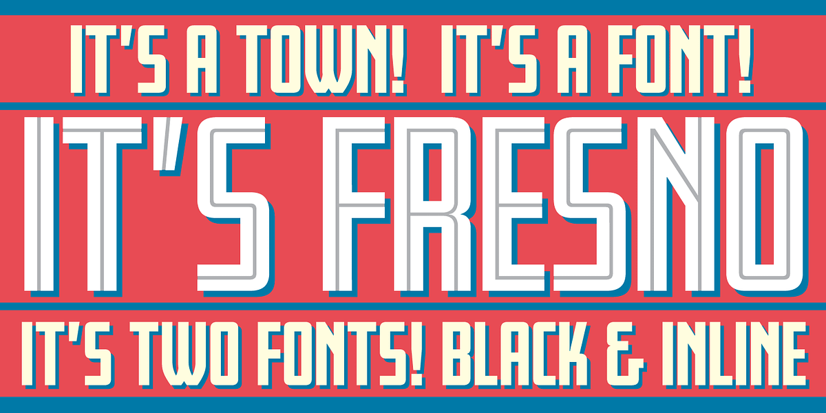 Fresno, a Sans Serif Font by Parkinson Type Design