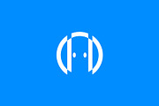 letter H Headphone Logo, a Branding & Logo Template by Abir Hossain Waffi (Thumbnail 2 of 4)