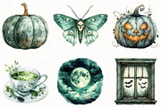 Halloween Sublimation Clipart, an Illustration by OK Design (Thumbnail 4 of 5)