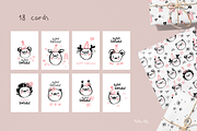 Forest animals. Clipart & patterns, an Animal Illustration by tata_ota (Thumbnail 10 of 11)