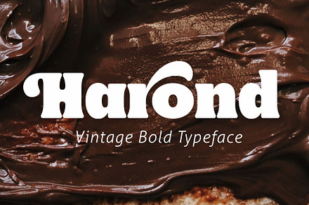 Harond - Bold Serif, a Serif Font by Arterfak Project