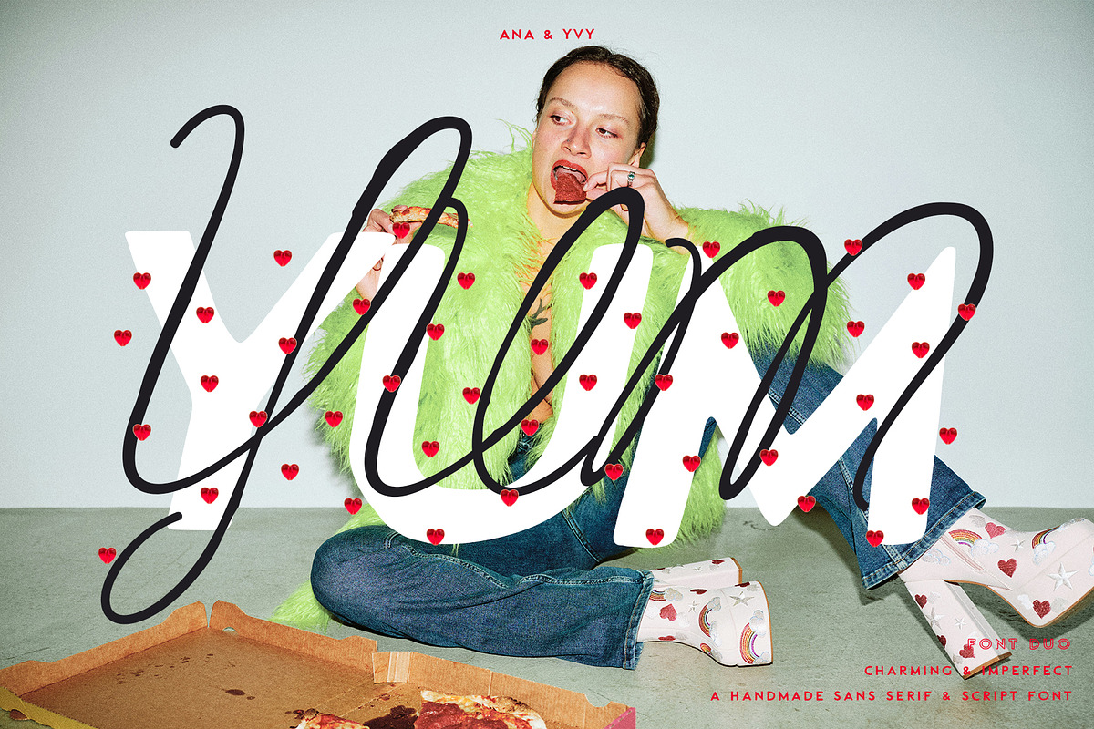 Ruban Soyeux Script & Sans Font Duo, a Handwritten Font by ana & yvy (Photo 7 of 32)